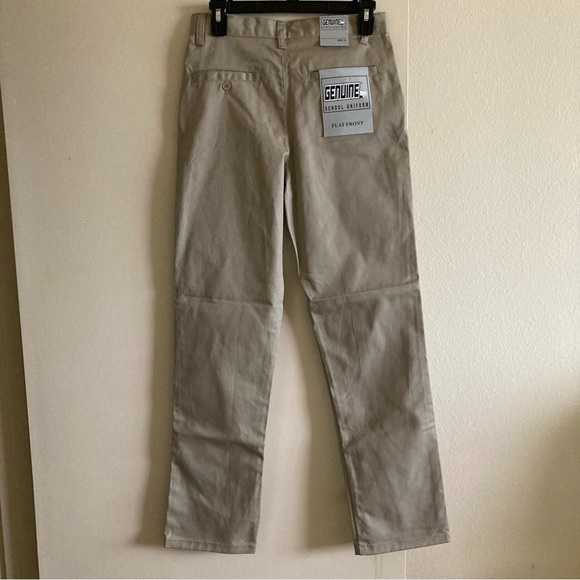 Boys Chino Pants with Packets Modern Fit Flet Front | NWT | Size 18 - Picture 4 of 8